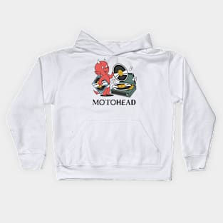 motohead devil record Kids Hoodie